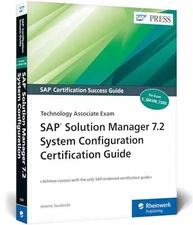 SAP Solution Manager (SolMan) 7.2 - Paperback, by Jereme Swoboda - Very Good