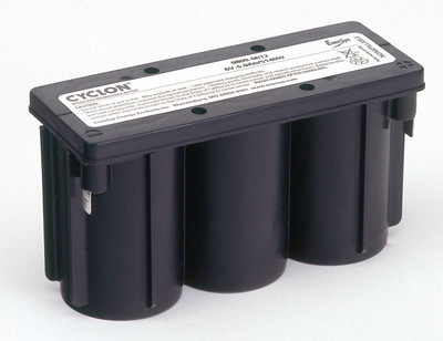 Enersys / Hawker Bleiakku, Monoblock (X Cell 1x3) Cyclon 0809-0012 6V 5,0Ah 6V 5