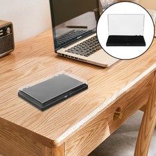 Sports Medal Case Badge Storage Box Jewelry Display Case for Awards Rings and