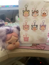 POPMART Crybaby Wild but Cutie Pendant Series 100% Auth Neon Cutie Open Box