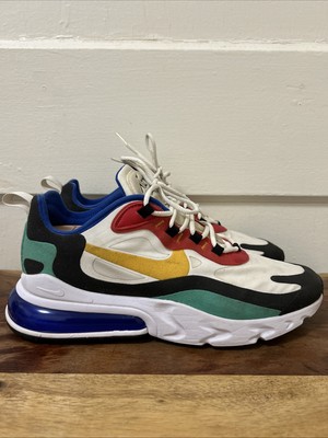 Nike Air Max 270 React Bauhaus Mens Size 9 Multi Color Running Shoes A04971-002