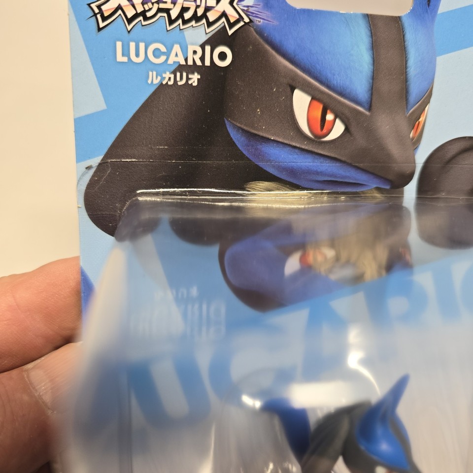 Super Smash Bros LUCARIO Amiibo Japan Version Nintendo Switch Wii U 3DS ...