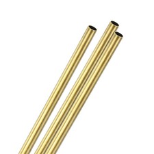 3x 300mm Messingrohr 8mm &empty; 0,5mm Wand, f&uuml;r Bau/Maschine/DIY 0,31x11,8IN