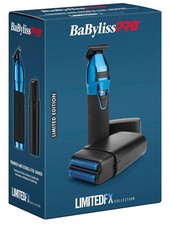 BaByliss PRO LIMITED FX Hair Trimmer and Shaver Black Blue - BRAND NEW