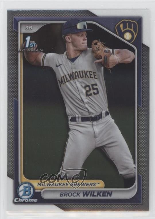2024 Bowman Chrome Prospects Brock Wilken #BCP-86 0px