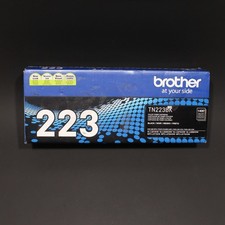 Brother 223 Black Toner Cartridge TN223BK Genuine Sealed OEM