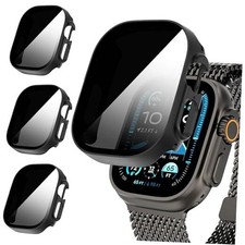 3-Pack for Apple Watch Ultra 3/2/1 49mm Privacy Screen 49MM Black Black Black