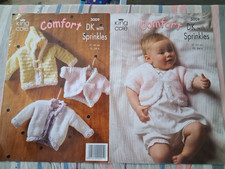 KNITTING PATTERN---BABY'S JACKET/ CARDIGAN/ BOLERO--PREM---2 YEARS--TEXTURED