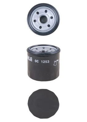 Filtre à huile OC 1253 MAHLE pour OPEL CHEVROLET SUZUKI DAEWOO DAIHATSU PIAGGIO - Photo 1/4