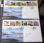 GB QEII FDC x 2. 20111 UK A - Z Hand Cancels (456)