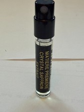 Matiere Premiere Crystal Saffron Extrait de Parfum Sample size 1.5ML 0.06oz