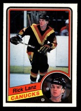 1984-85 O-Pee-Chee #321 Rick Lanz Near Mint+ Canucks OPC