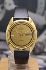 Vintage Seiko 5 Day&Date  Automatic Japan Movement No. 7009 Mens Wrist Watch.