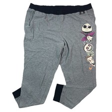 Disney Nightmare Before Christmas Jack Skellington Jogger Sleepwear Youth XL