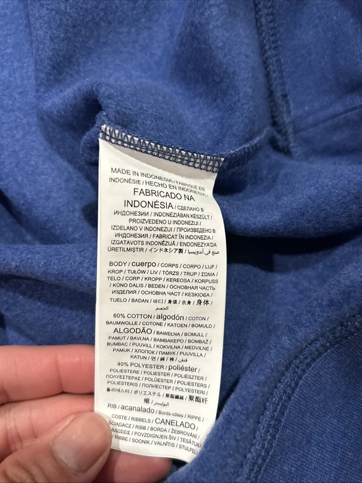 Sudadera con Capucha Majestic MLB Chicago Cubs Talla XXL Para Hombre Mezcla de Algodón Nueva con Etiquetas Azul Béisbol Foto 4 de 4