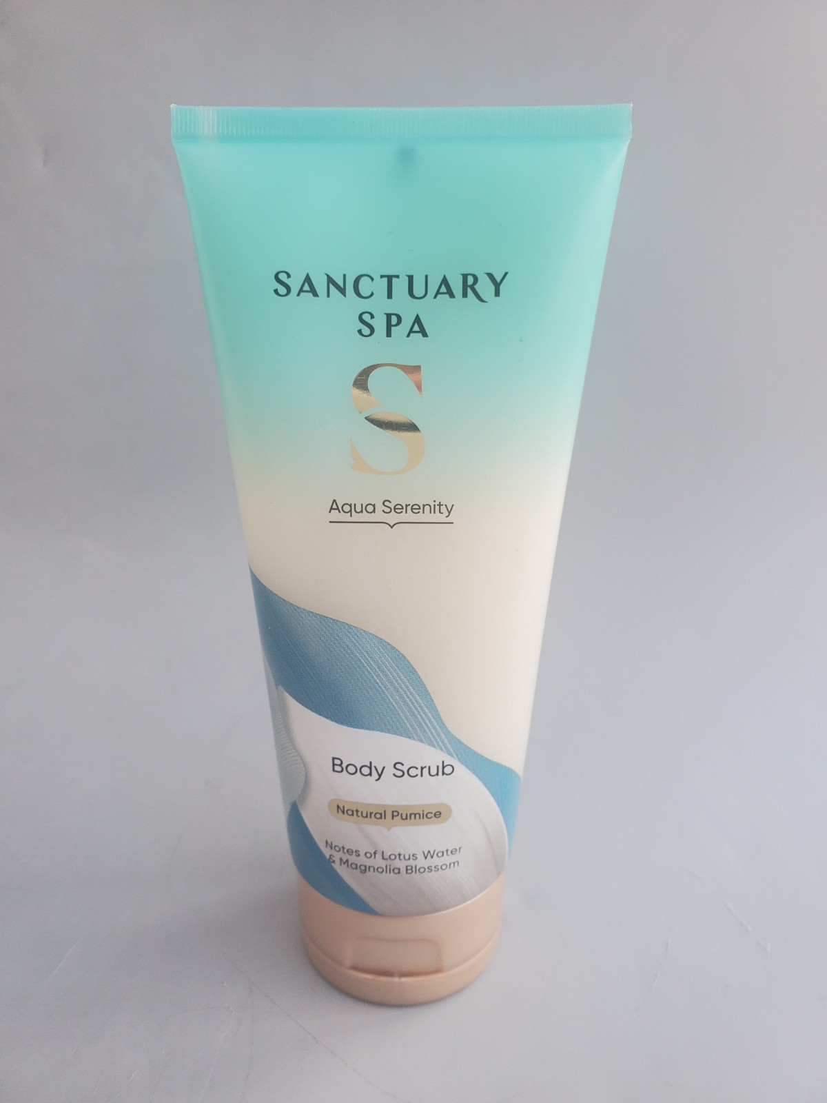 Sanctuary Spa Aqua Serenity Body Scrub Lotus Water& Magnolia Blossom 200ml Vegan