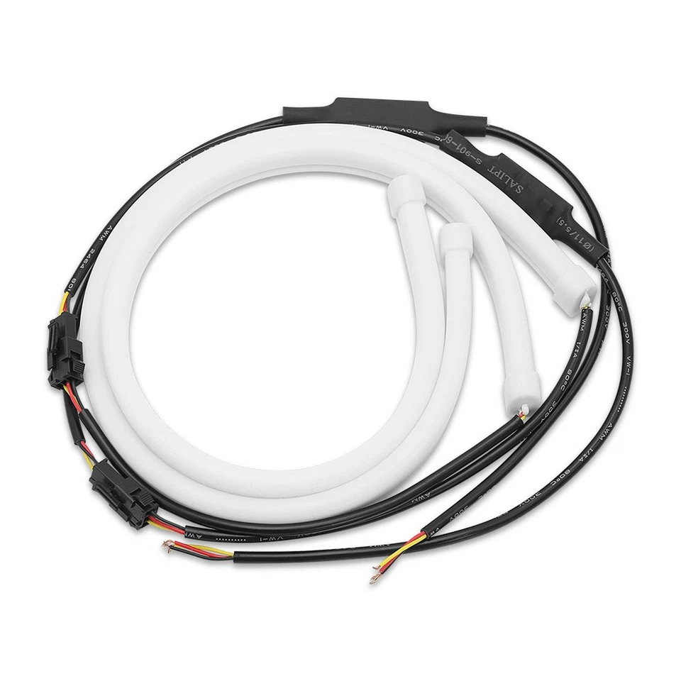 2X 45cm LED Soft Streifen Tube DRL Tagfahrlicht Blinker Lampe Leuchte Blinklicht - Bild 3 von 4