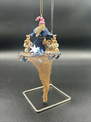 Pam Schifferl Enchanted Winter's Eve Sandman Dreams Net Christmas Ornament