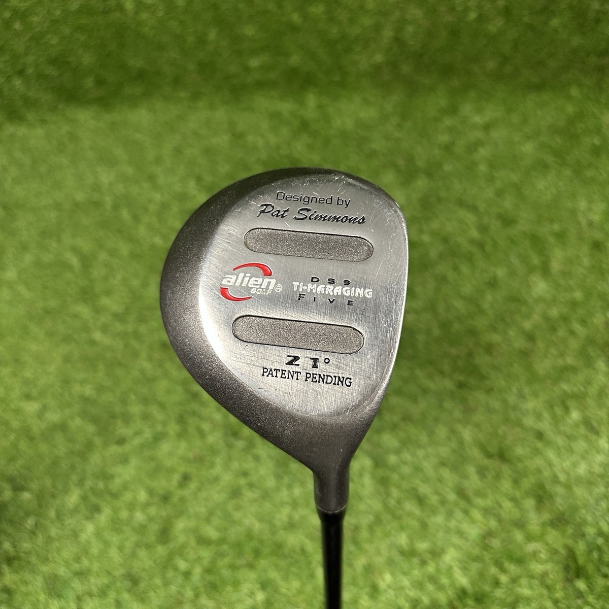 Alien Golf Pat Simmons Ti Maraging DS9-5 Wood 21° ⛳️ Velocitor