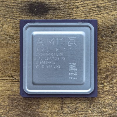 AMD-K6-2/333AFR - 2.2V CORE/3.3V I/O - Microprocessor / CPU - 1998 (see desc.)
