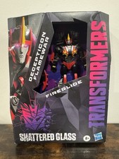 Transformers Shattered Glass Collection Decepticon Flamewar with Fireglide