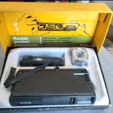 Kodak Instamatic 30 Vintage With Box And Flash Model A 30 R
