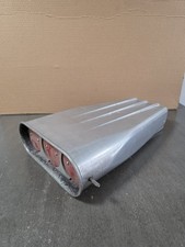 Vintage Rare Hot Rat Rod Dual Single Carb Aluminum Hood Air Scoop