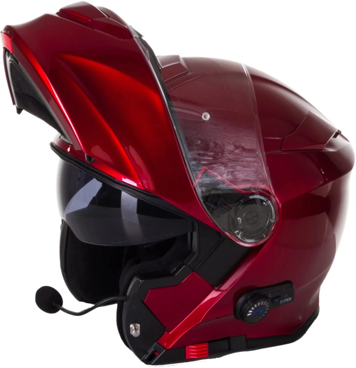 Motorhelm Flip Up Helm Met Bluetooth Geïntegreerde Integraalhelm Anti Fog Dubbele Spiegel Ece Goedgekeurde Crashhelm A M 57 58cm 1924088294