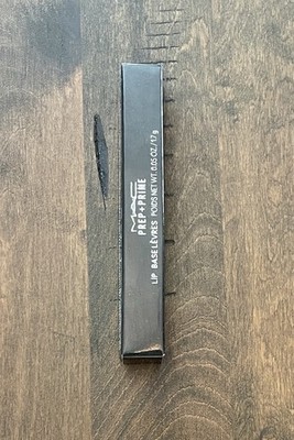 MAC Prep + Prime Lip Base -Clear Primer- Full Size .05oz NEW IN BOX Retails $25