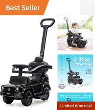 Mercedes G-Wagon Kids Push Car 3-in-1 for 1-3 - Playful Outdoor Fun