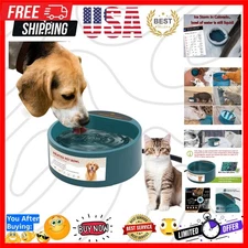 Heated Water Bowl for Cats Outdoor, 2.2L, Heated Pet Bowls for Chickens Rabbi...