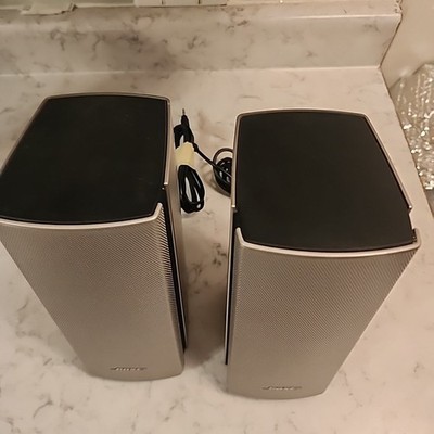 Bose Companion 20 Multimedia Speaker System - Silver for sale