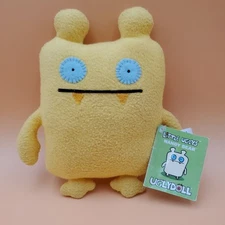 Uglydoll Nandy Bear 8" Yellow Plush Stuffed Animal 2010 New With Tag