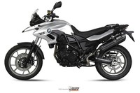 Auspuff Zugelassen Mivv Sound Edelstahl Schwarz BMW F 700 GS 2012 - 2017