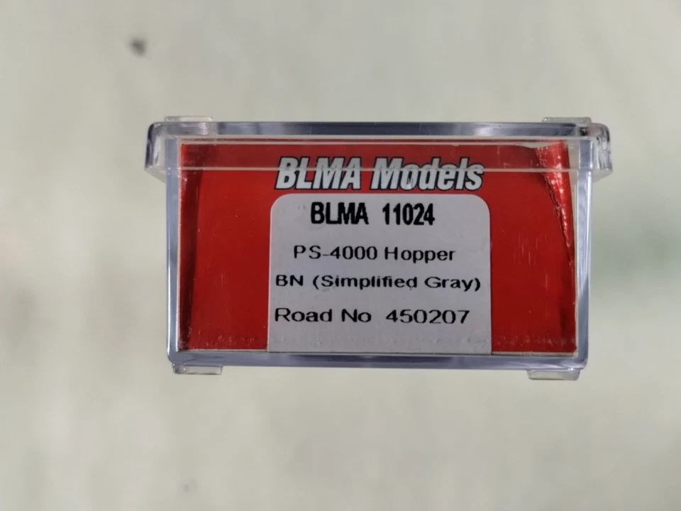 NOS BLMA Models 11024 Burlington Northern N Scale Hopper Car BN #450207 - Image 2 of 4
