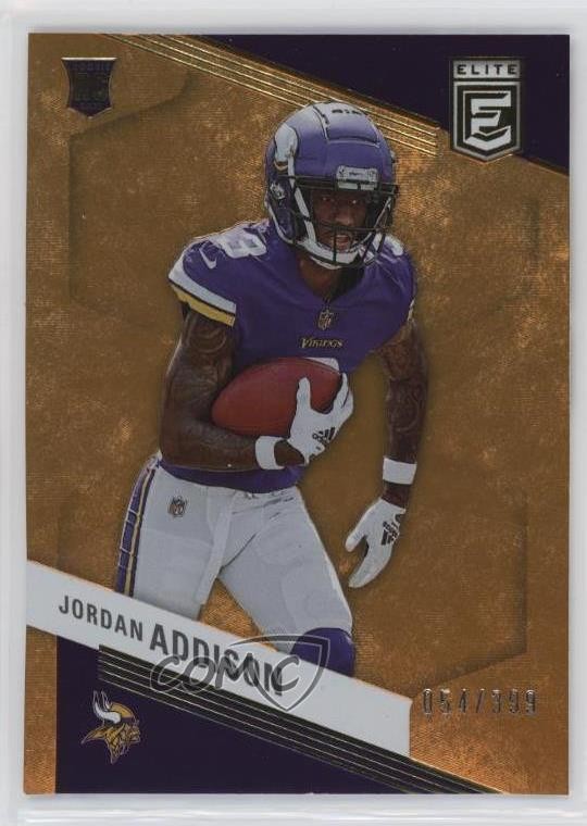 2023 Panini Donruss Elite Rookies Orange 54/399 Jordan Addison #157 13hf