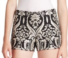 ALICE + OLIVIA Short Sz. 8 Embroidered Brocade Boho Tribal