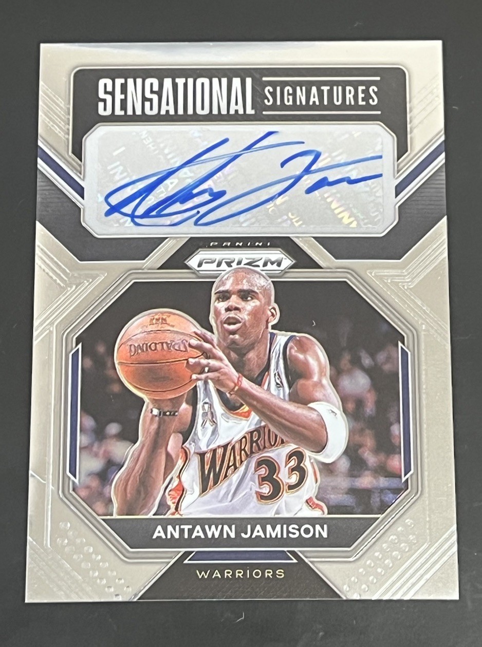 2022-23 Panini Prizm - Sensational Signatures Antawn Jamison #SS-AJ Auto