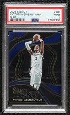 2023-24 Panini Select Courtside Blue Victor Wembanyama #288 PSA 9 MINT 10hd