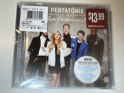 Pentatonix That's Christmas To Me Deluxe Edition CD 2015 NEW  [FREE SHIP]