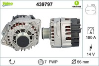Valeo 439797 Generator Passend FüR Fiat Passend FüR Iveco