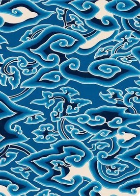 Tuttle Studio | Batik 'Blue Clouds' Lined Hardcover Journal | Buch | Englisch