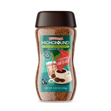 Highground Organic Decaf Coffee, Instant, 3.53 Oz - Premium Quality Brew