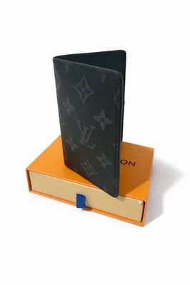 Louis Vuitton Pocket Organizer Wallet Monogram Eclipse