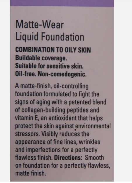 MARY KAY TimeWise Foundation Matte Wear Liquid BEIGE 5 #038761 - Image 3 of 4