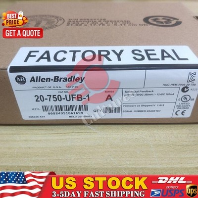 New Sealed AB 20-750-UFB-1 Universal Feedback Encoder Option Module US Free Tax