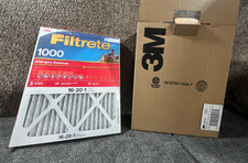  QTY 4 3M Filtrete 1000 Allergen Defense Furnace Filter 9800-4, 16"x20"x1"