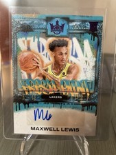 2023-24 Court Kings - Fresh Paint Maxwell Lewis #FP-MLL Violet /49 (AU, RC)