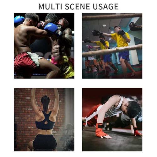 Pantalones cortos de entrenamiento MMA con ajuste seguro cintura elástica en varias tallas - Imagen 3 de 32
