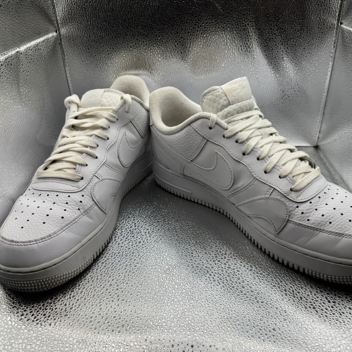 Size 12 Nike Air Force 1‎ Low LV8 White Blanc Mens Athletic Sneaker CK7214-100 Nike Air Force 1  main image 3